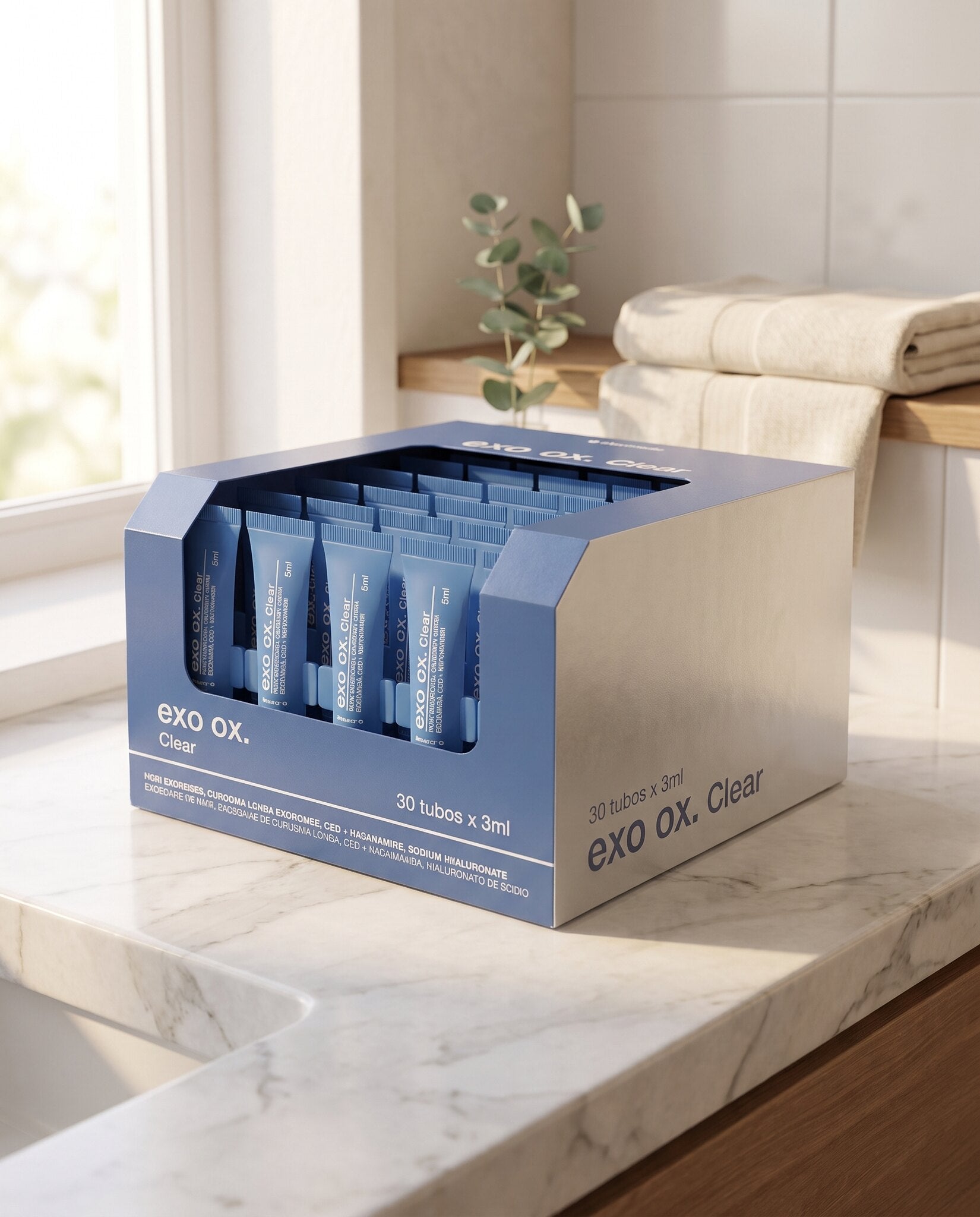 EXO OX Clear Serum — lifestyle