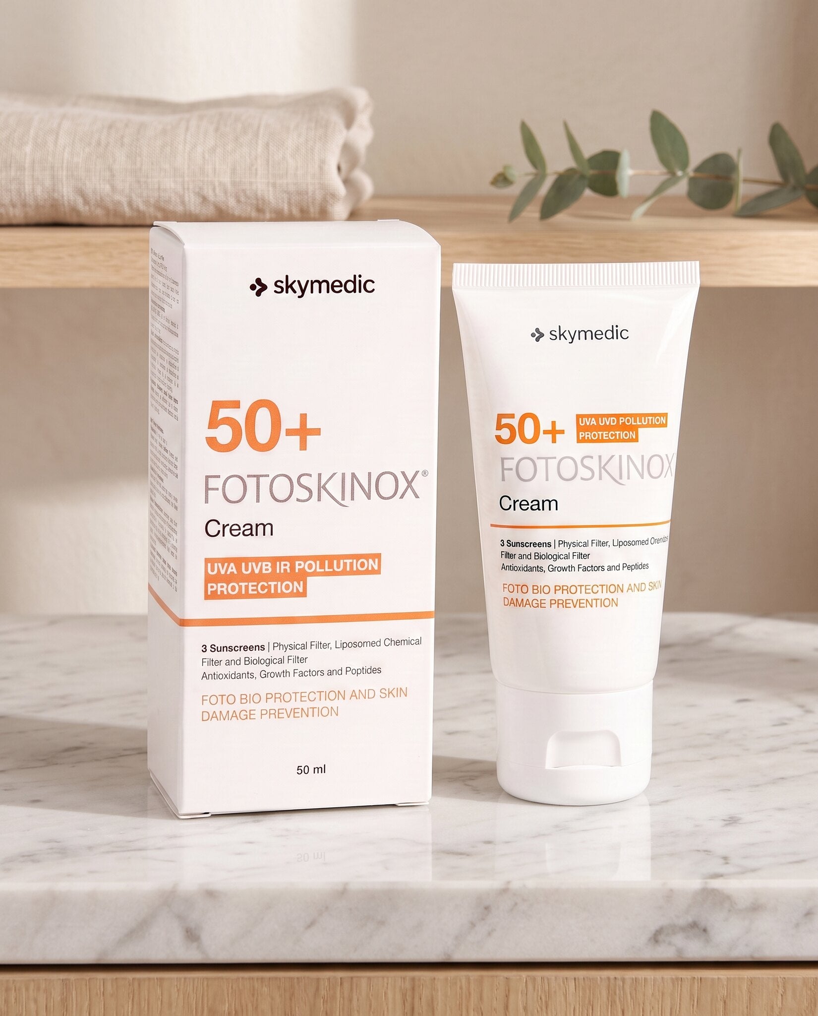 Fotoskinox Cream SPF 50+ — lifestyle